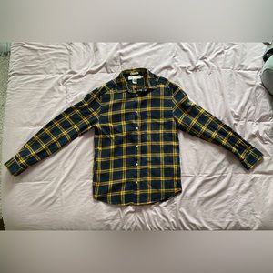 H&M Blue / Gold Cotton Flannel